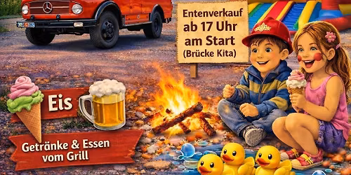 Maibaumsetzen mit Rattebachentenrennen 