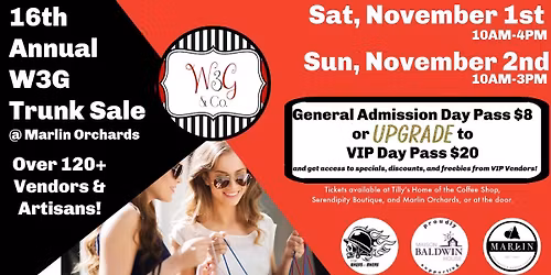 16th Annual Trunk Sale