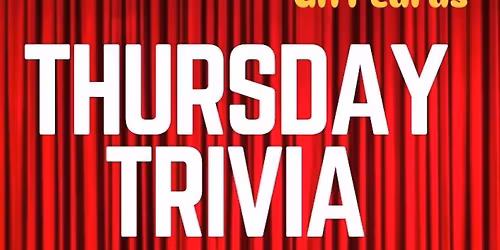 Thursday night trivia