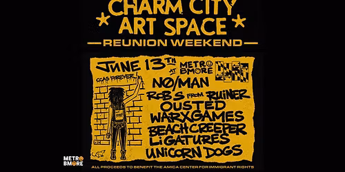 CHARM CITY ART SPACE REUNION @ Metro Baltimore 