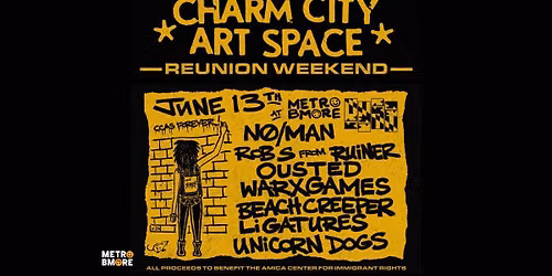 CHARM CITY ART SPACE REUNION @ Metro Baltimore