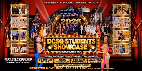 Salsa and Bachata student dance team auditions