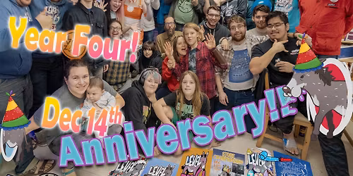 Four Year Anniversary Bash!