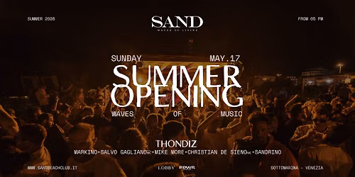Summer Opening Party | 17.05