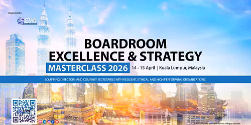 Boardroom Excellence and Strategy Masterclass 2026