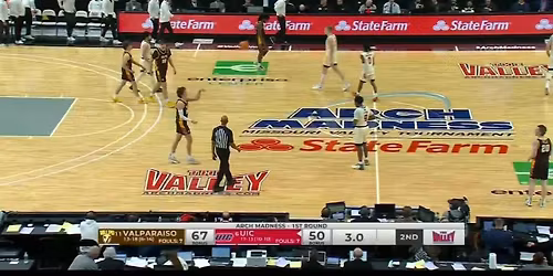 Valparaiso University at UIC Flames Mens Basketball at Credit Union 1 Arena at UIC