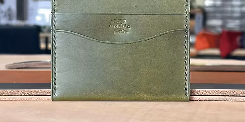 Leatherworking 101 - Make Your Own Card Case Wallet with Amano Goods