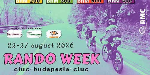 RANDO WEEK ciuc-budapesta-ciuc