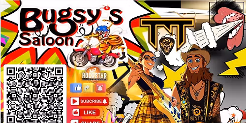 \ud83d\udd25 TWO-NIGHT BUGSY\u2019S TAKEOVER most mediocre \ud83c\udfb6 by\ud83d\udd25TNT starting on April 9th