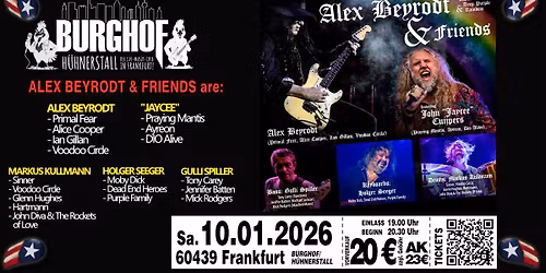 ALEX BEYRODT & FRIENDS feat. JOHN "JAYCEE" CUIJPERS