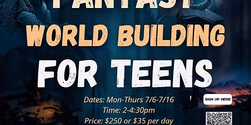 Fantasy World Building for Teens