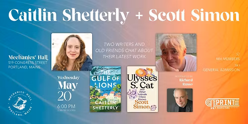 Caitlin Shetterly & Scott Simon in Conversation w\/ Richard Russo