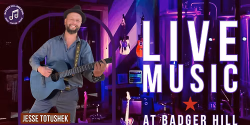 Live Music Performance by Jesse Totushek