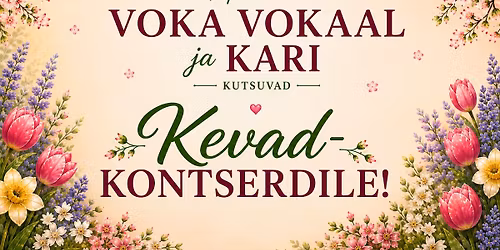 \ud83c\udf3cMarvi Vallaste ja popkooride kevadkontsert