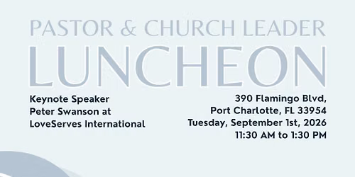 Pastor & Church Leader Luncheon 2026