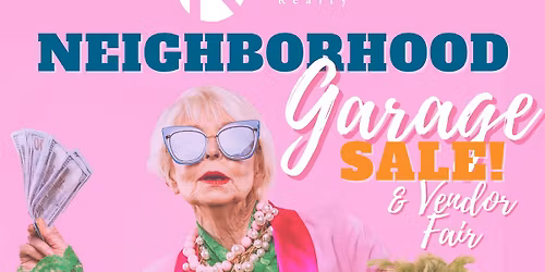 RockOne Neighborhood Garage Sale and Vendor Fair