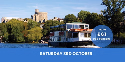 Windsor Afternoon Tea Cruise inc. Coach Travel 