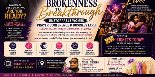 Unstoppable Women Prayer Conference & Business Expo