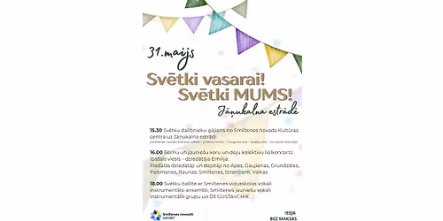 B\u0113rnu un jaunie\u0161u lielkoncerts "Sv\u0113tki vasarai! Sv\u0113tki MUMS!"
