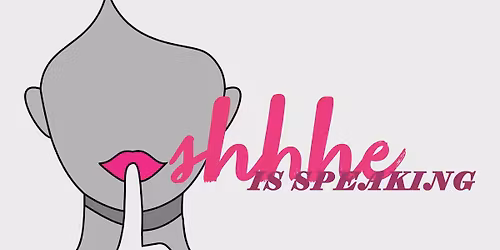 Shhhe is speaking 