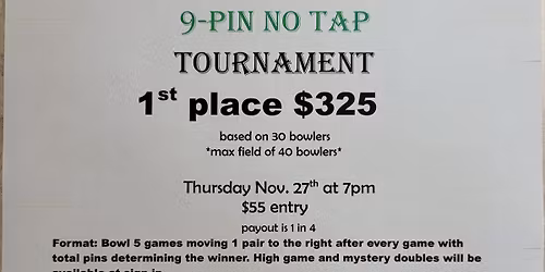 Thanksgiving 9-pin no tap