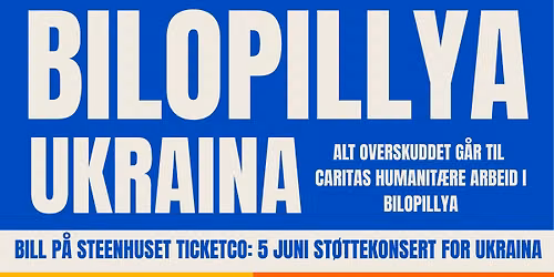 St\u00f8ttekonsert til Arendals vennskapsby i Ukraina