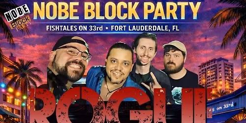 DJ Taerock Rocks With \u201cRouge Theory" @Fishtales NOBE Block Party