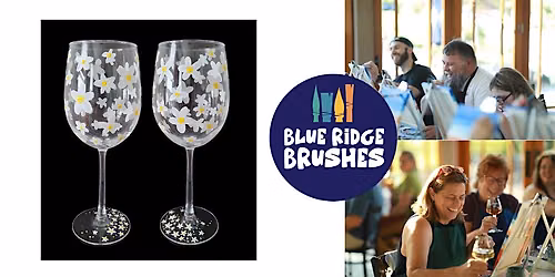 Paint + Sip: "Daisy Wine Glasses" at Orchard Creek