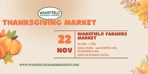 Thanksgiving Holiday Market