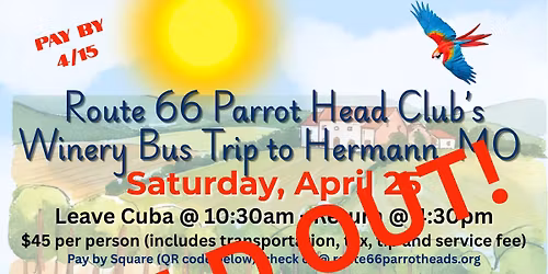 WINERY BUS TRIP TO HERMANN, MO