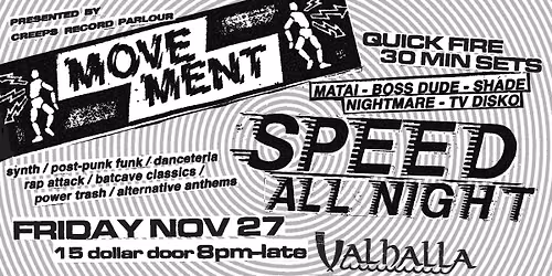 Movement- Speed All Night