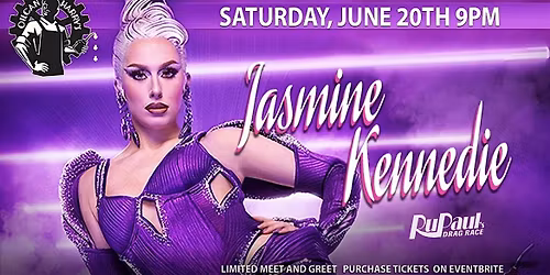 JASMINE KENNEDIE - RuPaul\u2019s Drag Race @ Oilcan Harry\u2019s - 9PM