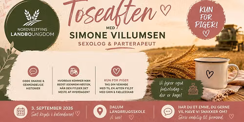 \u2764\ufe0f T\u00f8seaften om k\u00e6rlighed, h\u00f8st og livet som landmand\ud83d\ude9c