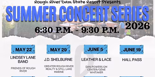 LEATHER & LACE @Rough River- Summer Concert Series