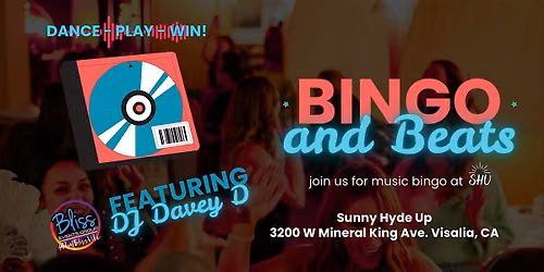 Bingo and Beats at SHU