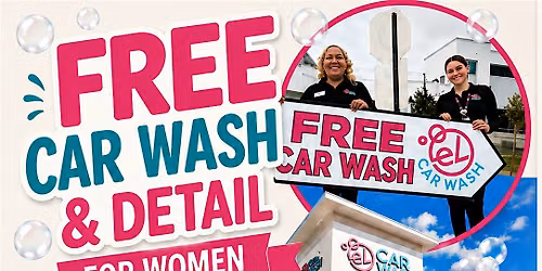 FREE Car Wash & Detail for Women
