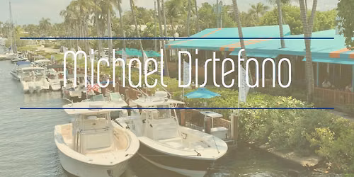 Live Music: Michael Distefano