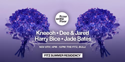Four On The Floor Summer Residency at The Fitz 08.11