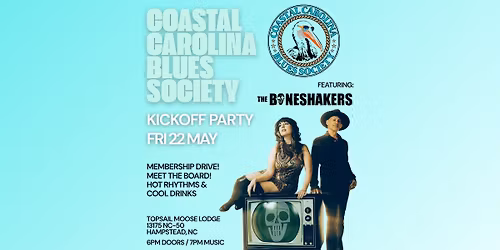Coastal Carolina Blues Society Kickoff Party