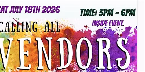 Calling All Vendors