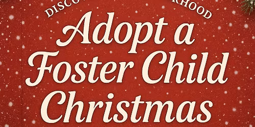 Foster Family Christmas Adopt a Child \ud83c\udf84