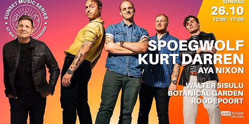 Spoegwolf & Kurt Darren by die Sunset Music Series