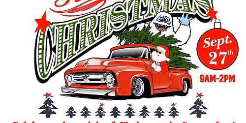 Christmas in September Car show
