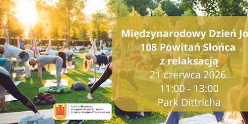 Mi\u0119dzynarodowy Dzie\u0144 Jogi w Parku Dittricha w \u017byrardowie \ud83c\udf3f