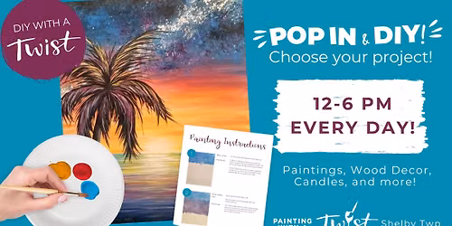 Pop In & DIY: Daily Open Studio