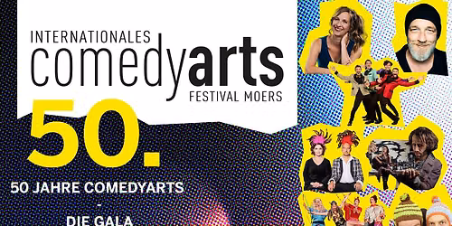  50 Jahre ComedyArts \u2013 die Gala mit u.a. Torsten Str\u00e4ter, Duo Diagonal, Sarah Hakenberg \u2022 Moers