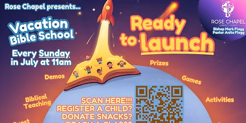 Vacation Bible School - Ready to Launch