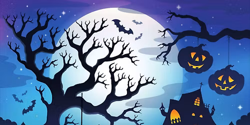 Halloween in the woods