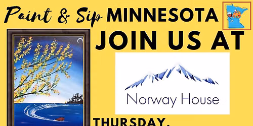 October 15 Paint & Sip at Norway House