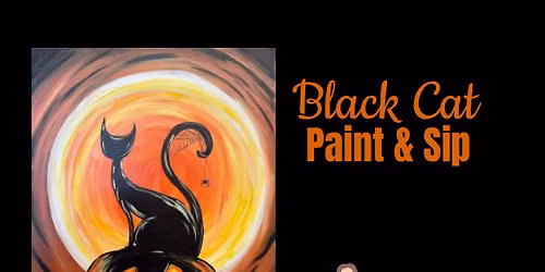 Black Cat Paint & Sip